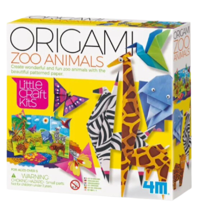 4M Origami Animales Zoo1