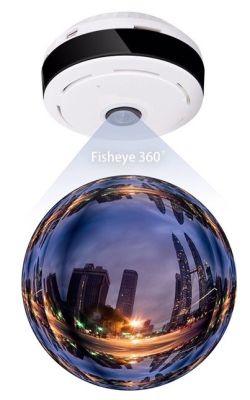 Homeconnect Cámara DIsc Pro 360 Wifi IP Panoramic SKS-FE1005W