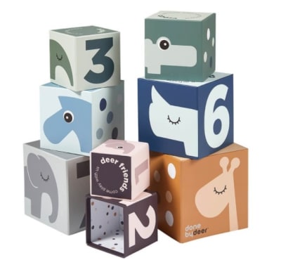 Done By Deer Juego de Encaje Deer Friends Mix de Colores1