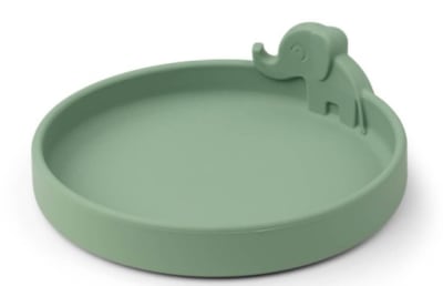 Done By Deer Plato Silicona Peekaboo Elphee Verde1