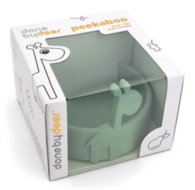 Done By Deer Bowl Silicona Peekaboo Raffi Verde1