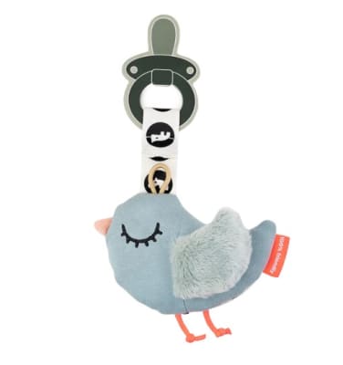 Done By Deer Porta Chupetes Birdee Azul1