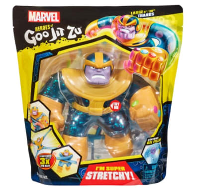 Goo Jit Zu Marvel Heroes Thanos 20cm I´M Super Stretchy!1