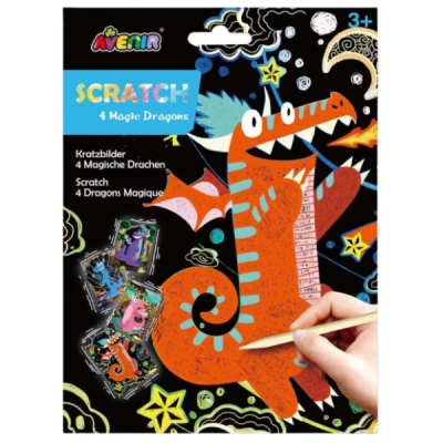Avenir Scratch 4 Dragones Mágicos