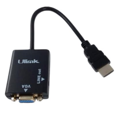 Ulink de HDMI a VGA + Audio Portable UL-CV3500
