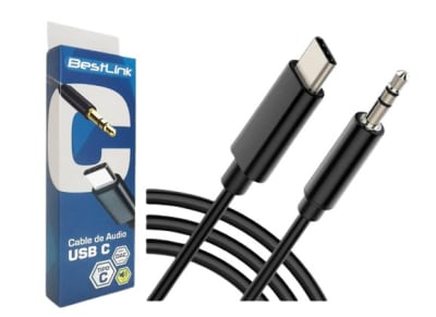 Bestlink Cable de Audio 3,5mm a USB C BL-CB60A DAC Digital