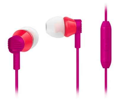 Philips Extra Bass C/Mic SHE-3805PK Pink