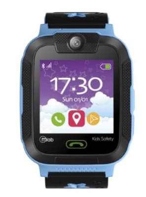 Microlab Smart Watch Kids Play Secure Blue