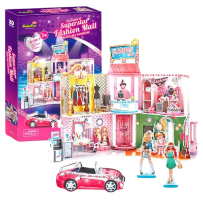 CubicFun 3D Puzzle Superstar Fashion Mall 157 Pieces E1617h