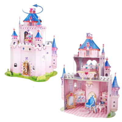 CubicFun 3D Puzzle Princess Secret Garden 92 Pieces1