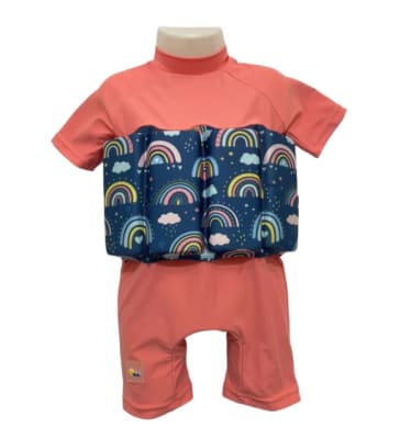 Solcito Traje de Baño Flotador Arcoiris Talla S1