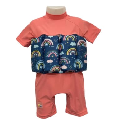 Solcito Traje de Baño Flotador Arcoiris Talla M1