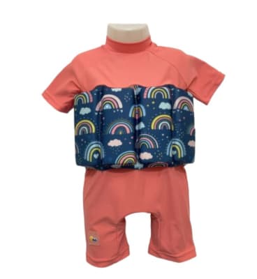 Solcito Traje de Baño Flotador Arcoiris Talla L1