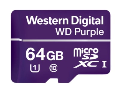 Western Digital Purple MicroSD XC 64GB1