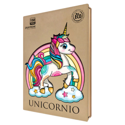Rompecabezas de Madera Unicornio 150 Piezas1
