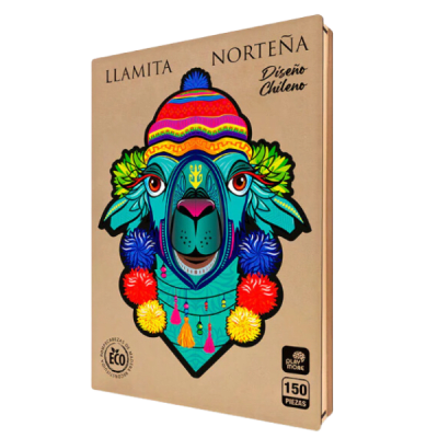 Rompecabezas Llamita Norteña Chileno 150 Piezas