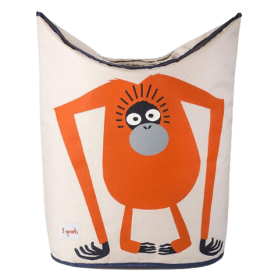 3 Sprouts Contenedor Ropa Sucia Orangután