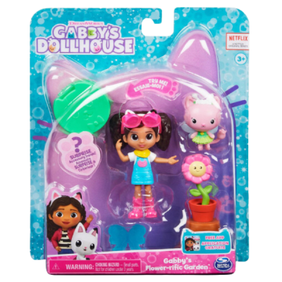 Dream Works Gabby´S DollHouse Set Actividades Jardín Plántastico de Gabby