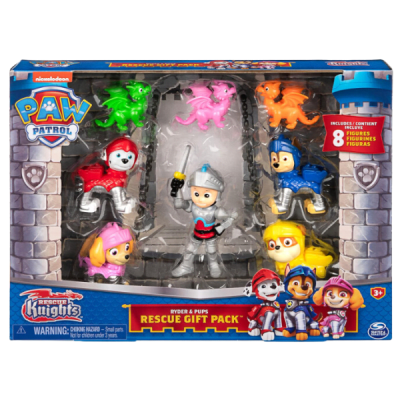 Paw Patrol Rescue Gift Ryder & Pups (8 Figuras)