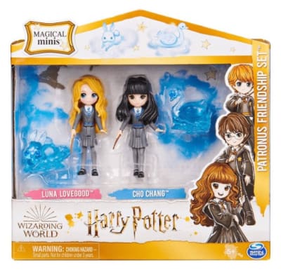 Harry Potter Magical Minis Set Figuras Patronus Friendship Luna Lovegood-Cho Chang 6063831