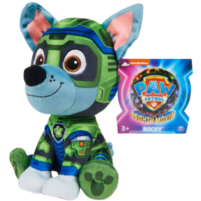 Paw Patrol Peluche The Mighty Movie Rocky