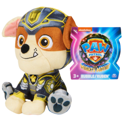 Paw Patrol Peluche The Mighty Movie Rubble/Ruben