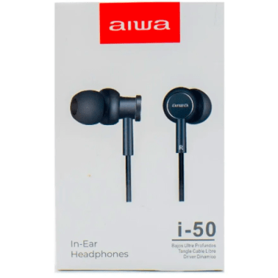 Aiwa Audífonos i-50 Negro