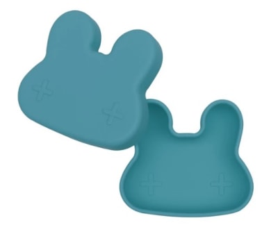 We Might Be Tiny Caja Almuerzo Silicona Conejo Azul Oscuro