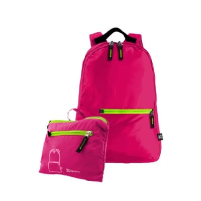 KlipXtreme Mochila Plegable LitePack KFB-001PX Impermeable Rosada