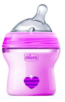 Chicco Mamadera Natural Feeling 150ml Rosada +0 Meses