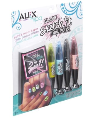 Glow Sketch It Nail Pens ¡Pinta, Dibuja y Brilla! 