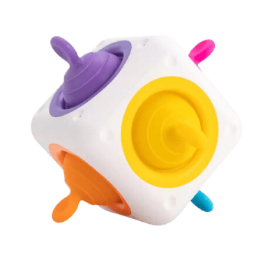 Fat Brain Toy Co. Tugl Cube ..Cubo Sensorial y Fidget1
