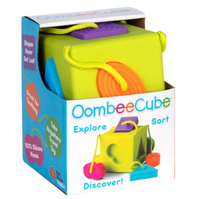 Fat Brain Toy OombeeCube Cubo de Encaje2