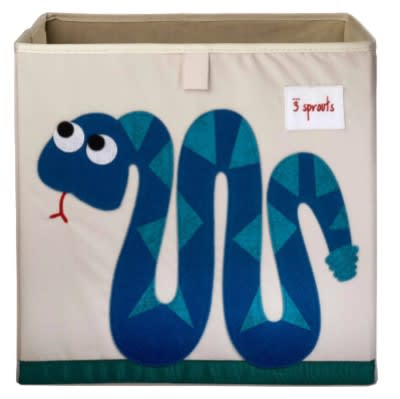 3 Sprouts Caja Organizadora Serpiente Azul