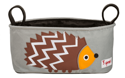 3 Sprouts Organizador de Coche Puercoespín Café