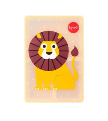 3 Sprouts Bento Box Almuerzo Caja de Silicona León1