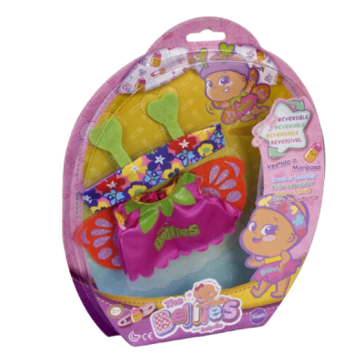 The Bellies Mini Disfraces Reversibles Vestido o Mariposa