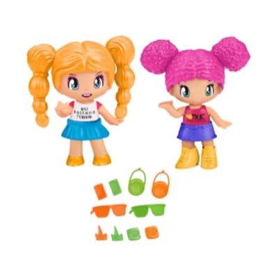 Famosa Pinypon Pack 2ú. Muñecas Mejores Amigas1