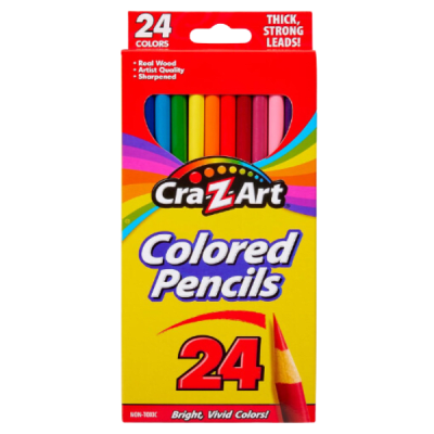 Cra-Z-Art Colored Pencils 24ú. Lápices de Colores