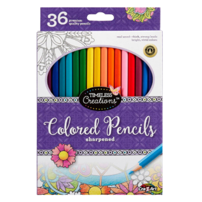 Cra-Z-Art Lápices de Colores Sharpened 36ú. Premium Quality
