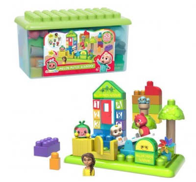 Cocomelon Juego de Bloques 53 Piezas Melon Patch Academy