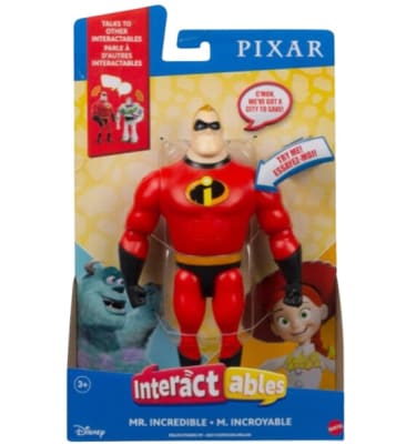 Mattel Disney Pixar Figura Interactiva Mr.Increíble