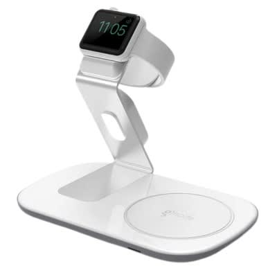 Dusted Cargador Wireless 2 en 1 15W (Compatible C/Apple)