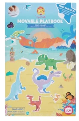 Tiger Tribe Set Stickers Removibles Dinosaurios Playbook Dino Island1
