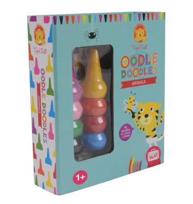 Tiger Tribe Crayones para Dedos Animales2