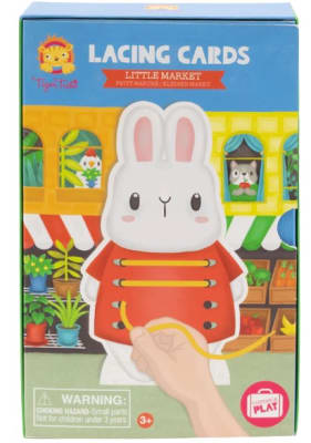 Tiger Tribe Set Actividades Enhebra Cordones en Little Market1