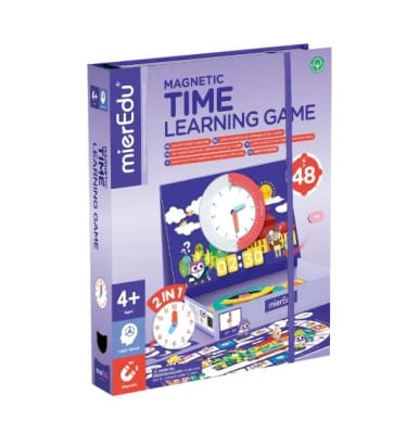 MierEdu Juego Magnético Aprender La Hora