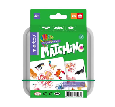 MierEdu Juego de Viaje Matching Emparejar