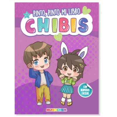 Pinto, Pinto Mi Libro Chibis C/Stickers1