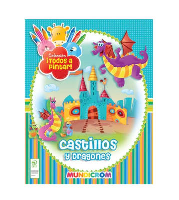 Colección Todos a Pintar *Castillos y Dragones*